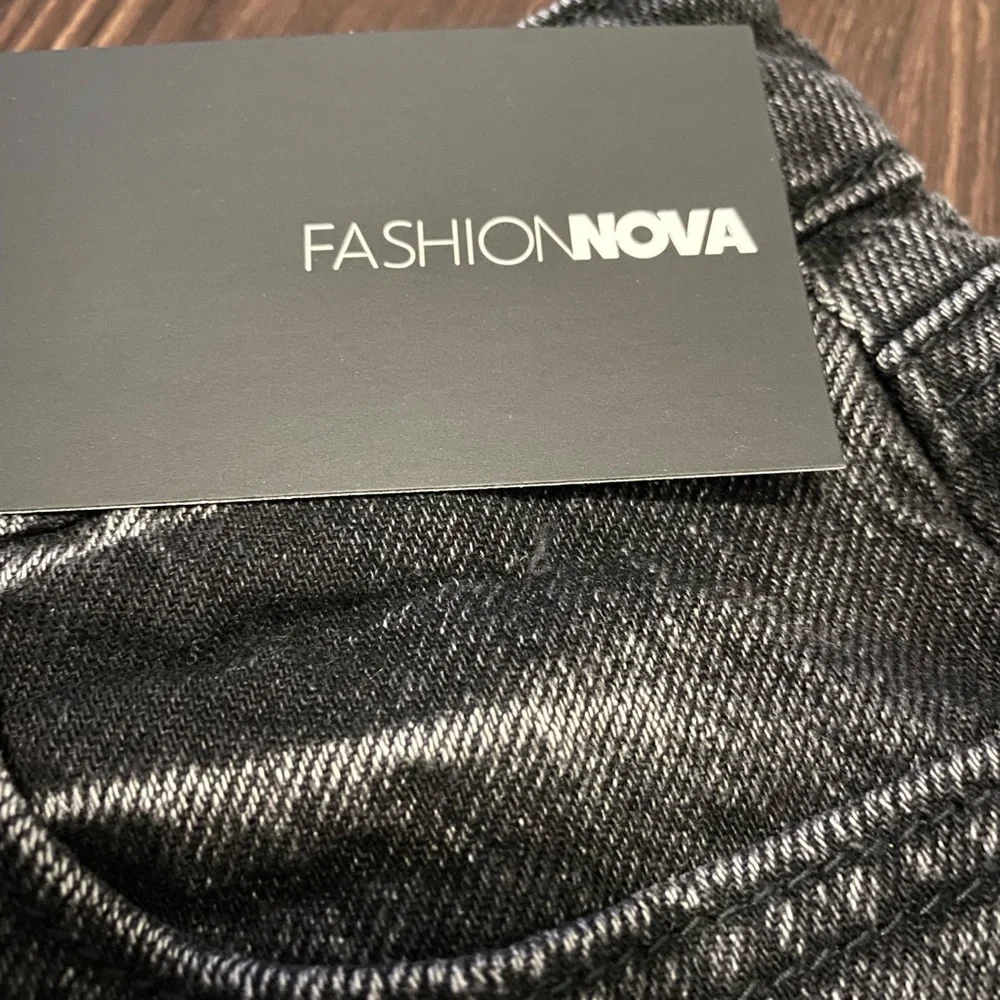 Woman’s High Cut Cheeky Super Frayed Hem Fashion Nova Jean Shorts - Picture 6 of 9